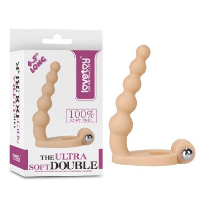 Estimulador Anal The Ultra Soft Bead 65 con Vibracion Natural