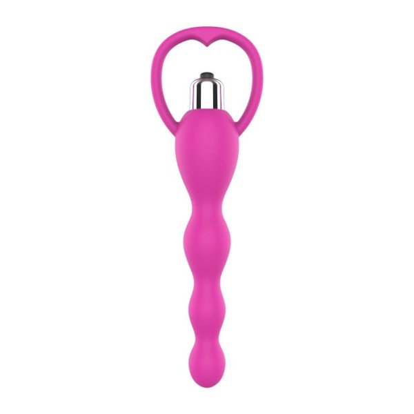Catena anale con vibrazione rosa