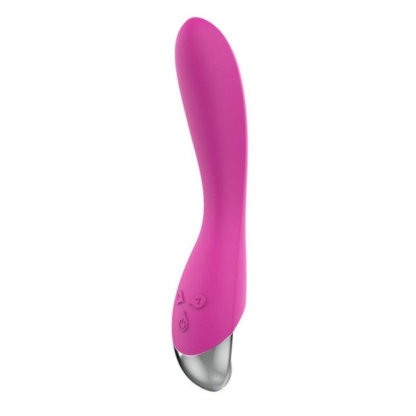 Vibe 6 Funzioni di Vibrazione USB Rosa