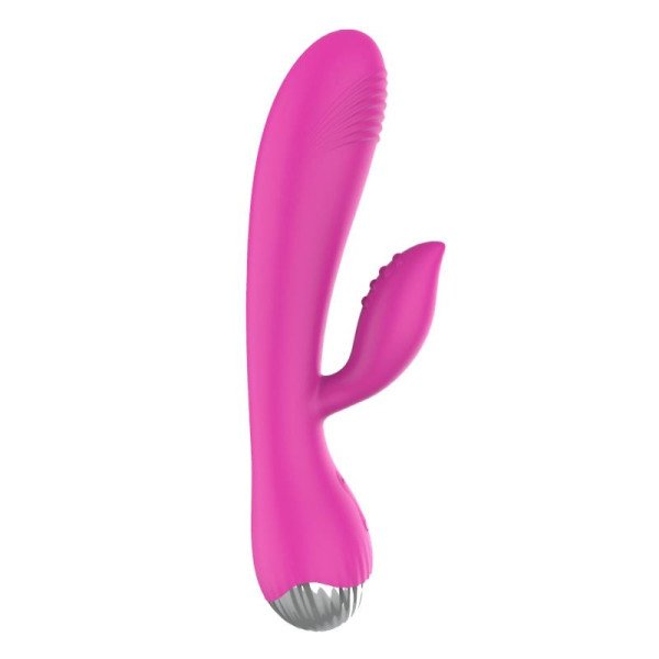 Vibratore con 10 funzioni di vibrazione USB Fucsia