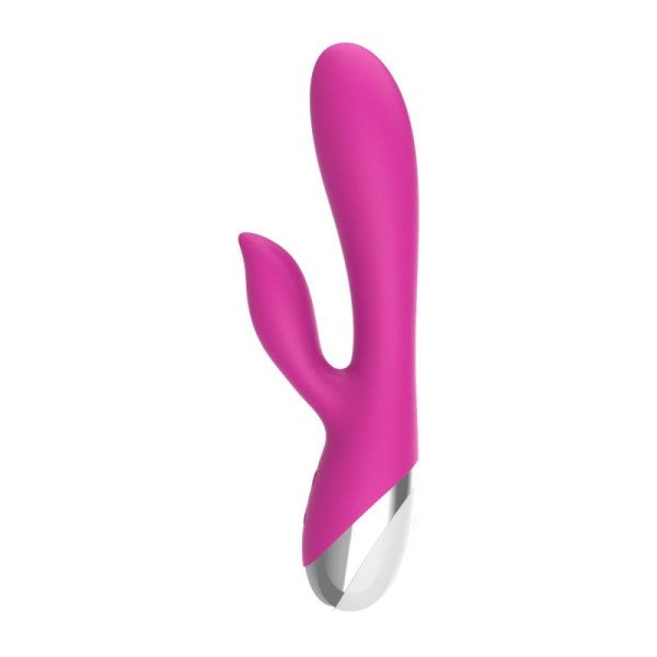 Vibratore USB rosa con 10 funzioni di vibrazione