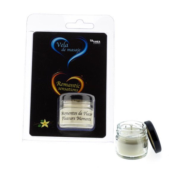 Candela da massaggio profumata alla vaniglia 30 ml