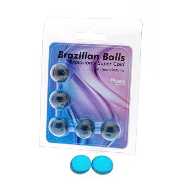 Set di 5 Brazilian Balls Gel Effetto Freddo