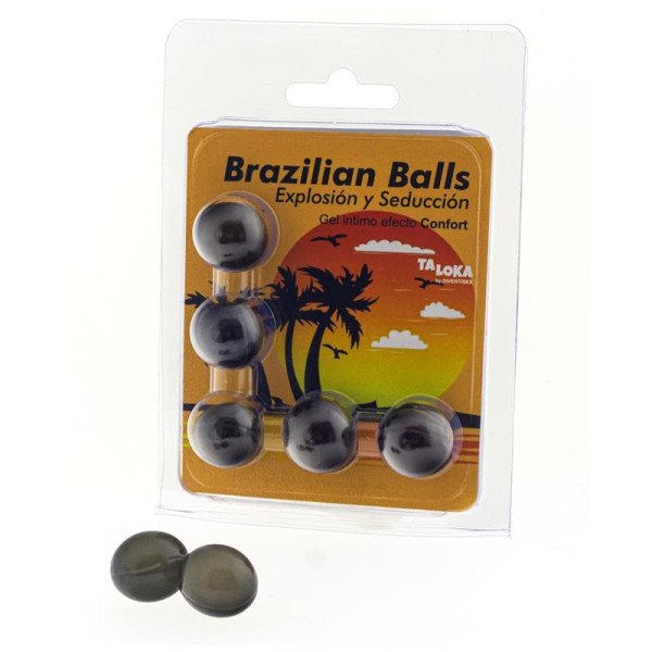 Set 5 Brazilian Balls Gel Effetto Comfort