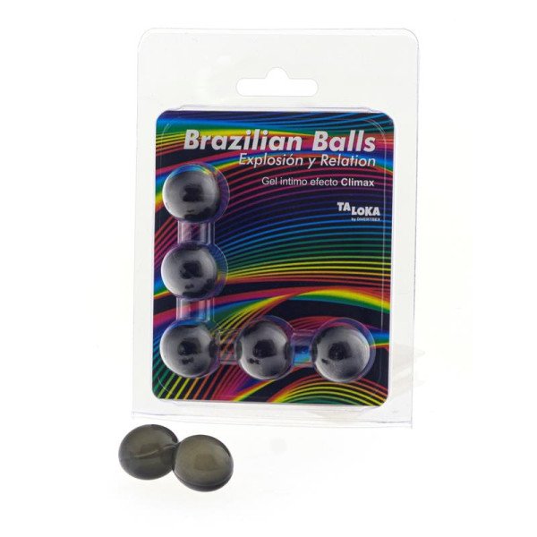 Set da 5 Palline Brasiliane in Gel Effetto Climax
