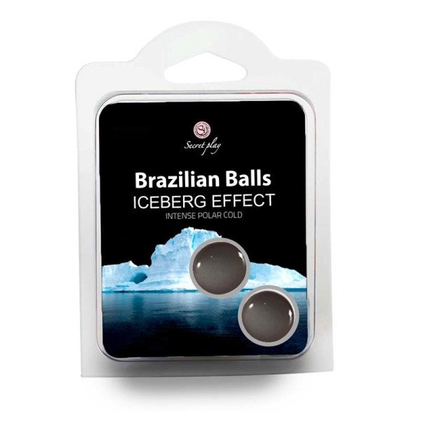 Set 2 Brazilian Balls Iceberg Cold Effect