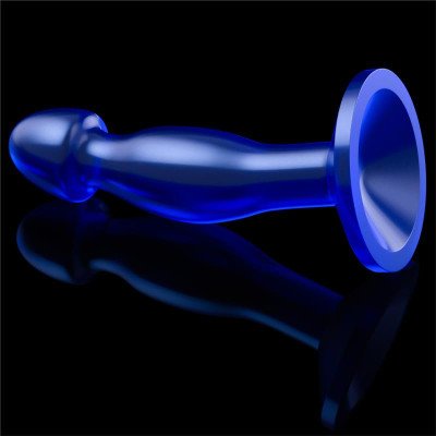 Plug Anal Flawless Azul Transparente 65