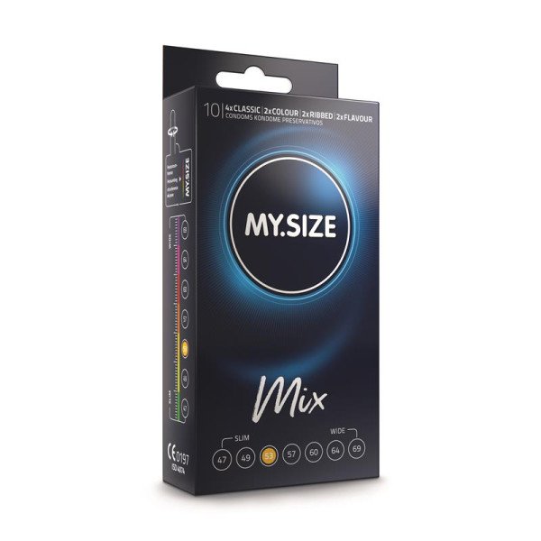 My Size Miz Size 53 Box of 10 Uds