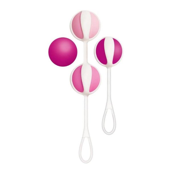 Set di 4 palline geisha mini - Lampone