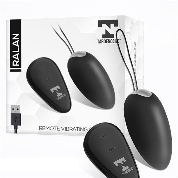 Ralan Uovo vibrante con telecomando USB magnetico