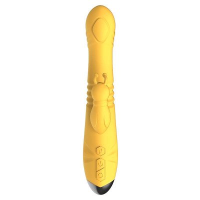 Honeybee Vibrador con Thrusting y Pulsacion