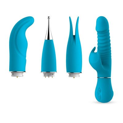 Eivian Set 4 Piezas Intercambiables Vibracion y Thrusting