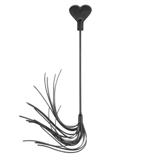 Flogger with Poker Range Heart Paddle