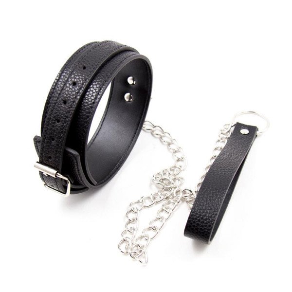 Snake Pattern Collar with Leash