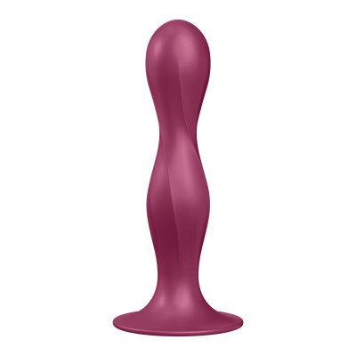 Dildo con Bolas Internas Double Ball R Rojo