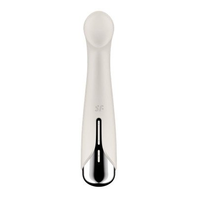 Spinning G Spot 1 Vibrador y Rotador Beige