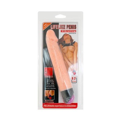 Vibrador Lifelike Penis 93 235 cm Color Natural