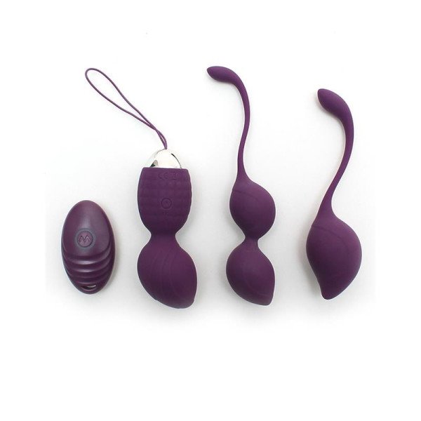 Set Palline Vibranti Kegel Telecomando Rimini Viola