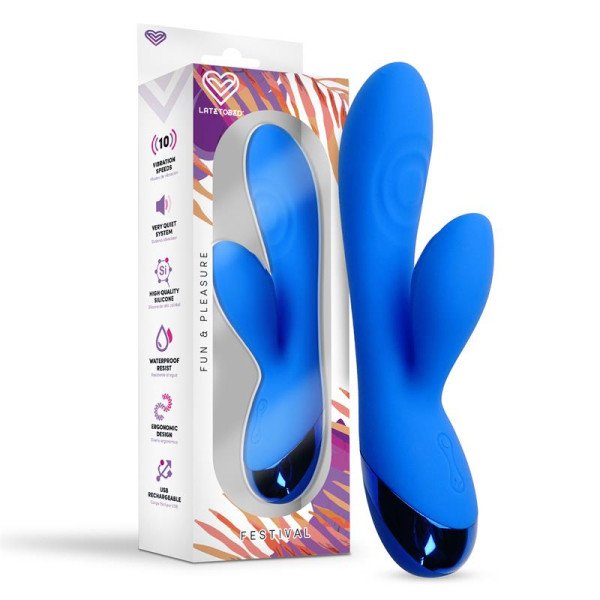 Marna Vibratore USB Blu