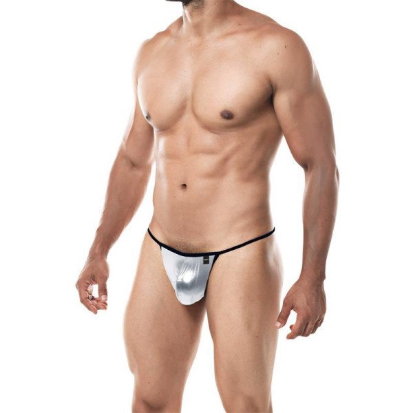 Perizoma G-string Argento Skai Taglia XL