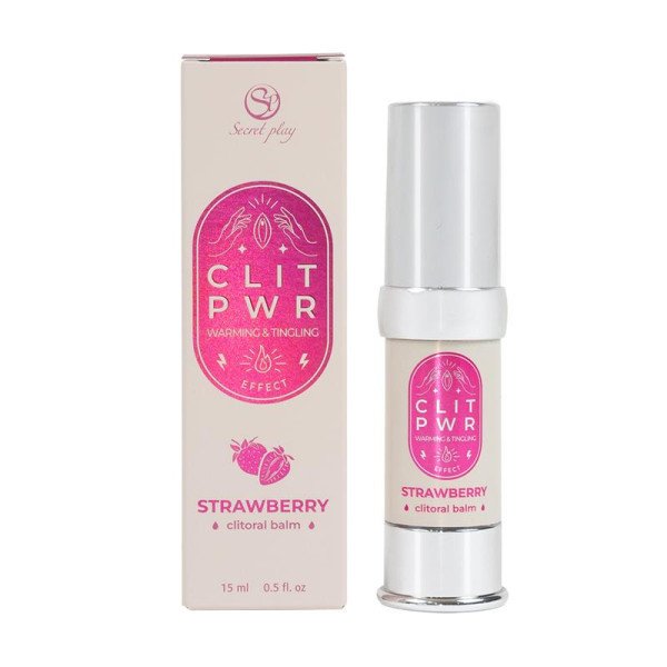 Clítoris Pwr - Balsamo stimolante per il clitoride alla fragola - 15 ml