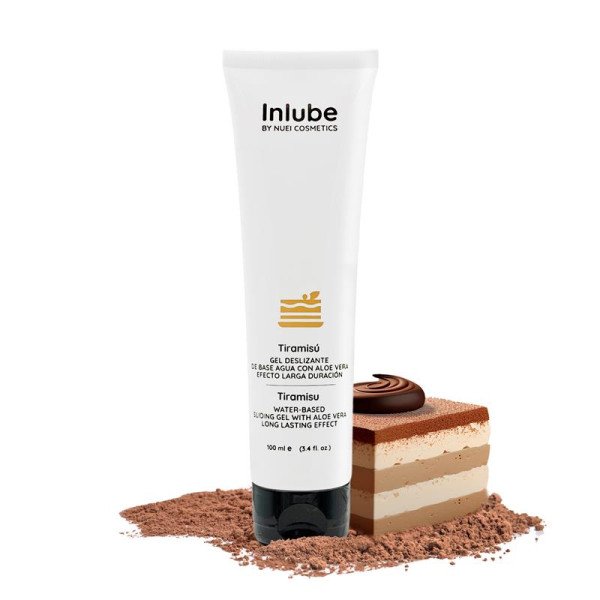 Lubrificante a base d'acqua Inlube Tiramisù - 100ml