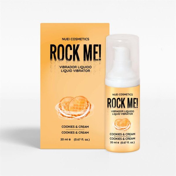 Rock Me! Vibratore liquido Biscotti e Crema - 20 ml