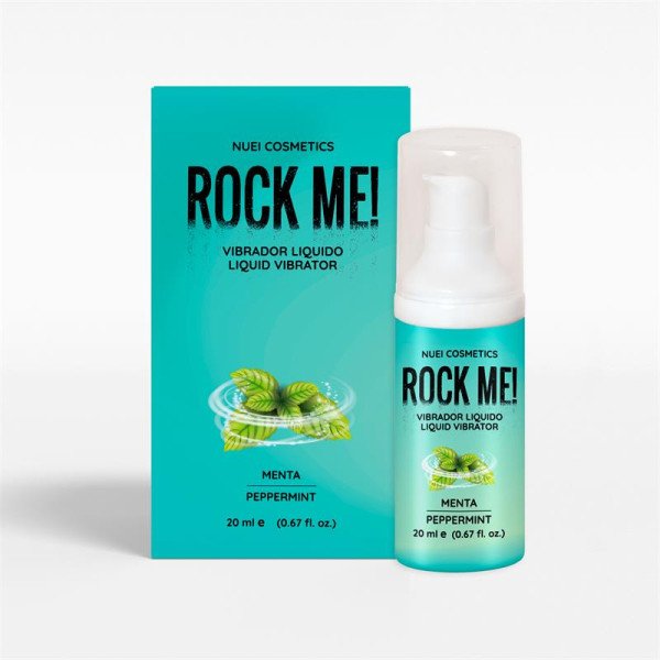 Rock Me! Vibratore liquido Menta - 20 ml