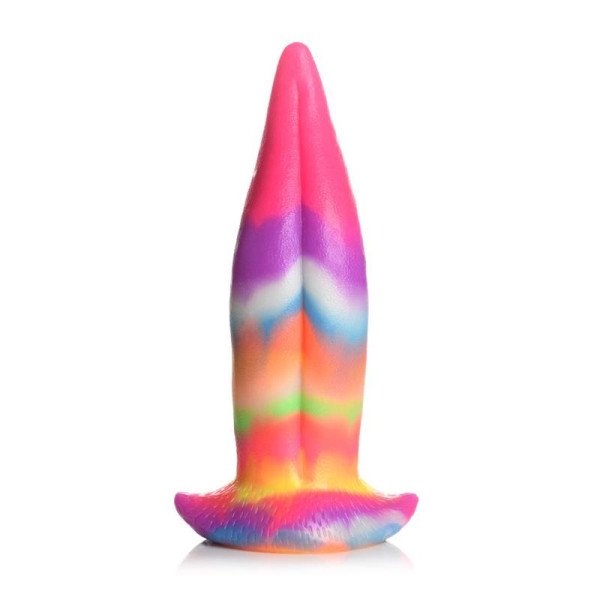 Dildo con lingua di unicorno Glow-In-The-Dark