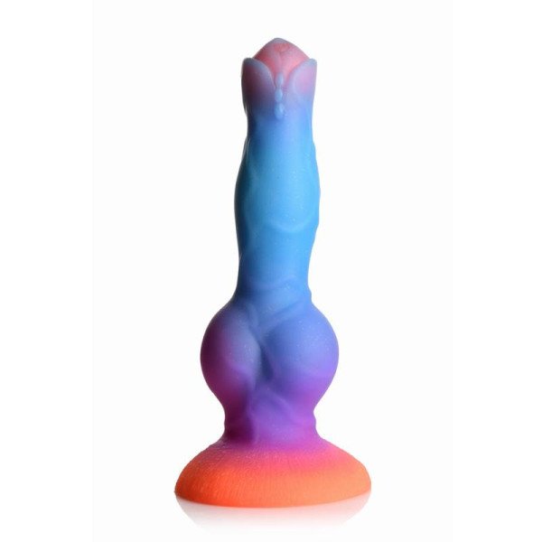 Dildo alieno Glow-In-The-Dark luminescente