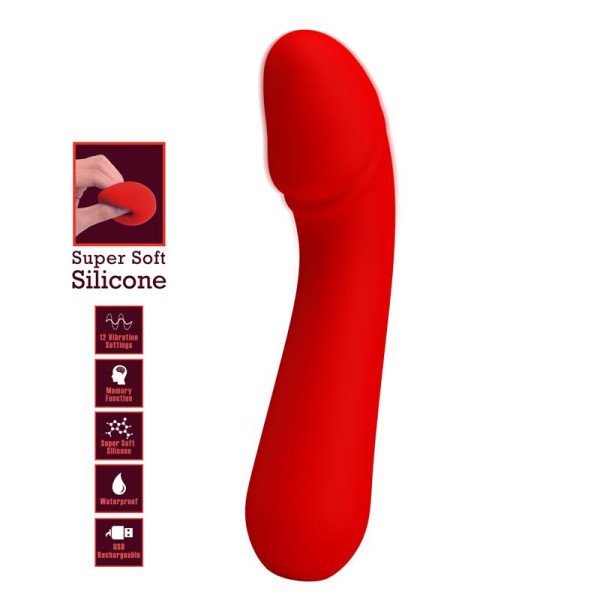 Cetus Vibratore Rosso