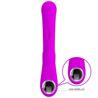 Lamar Vibrador Rabbit Punto G Violeta