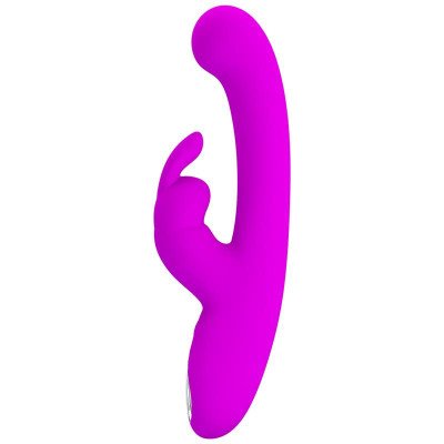 Lamar Vibrador Rabbit Punto G Violeta