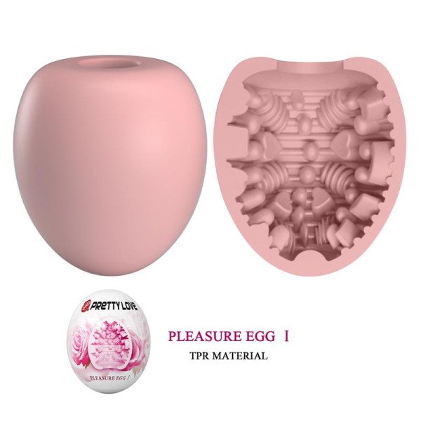 Uovo Masturbatore Pleasure Egg I Rosa