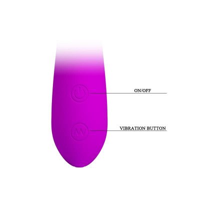 Pretty Love Vibrador Nigel Color Purpura