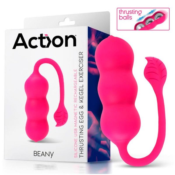 Uovo vibrante ed esercitatore di Kegel Beany USB in silicone