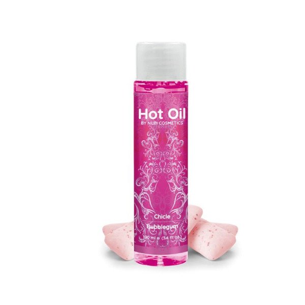 Olio Caldo Effetto Calore Bubblegum Aroma 100 ml