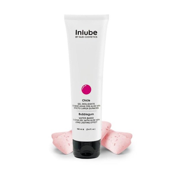 Inlube Bubblegum Flavor Lubrificante a base d'acqua 100 ml