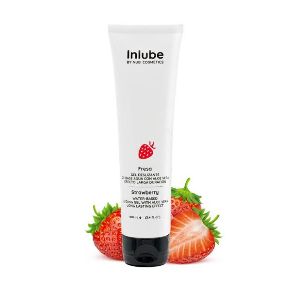 Nuei Water Base Lubricant Inlube Fragola 100 ml