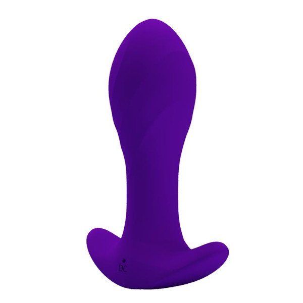 Estimulador Anal con Vibración Púrpura