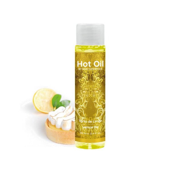 Hot Oil Olio da Massaggio Effetto Calore Torta Limone 100 ml