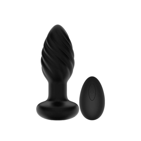 Spiral Mellow Plug Anale con Vibrazione e Telecomando