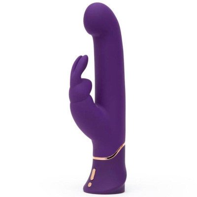 Greedy Girl Vibrador con Movimiento Estimulador punto G y Rabbit Purpura