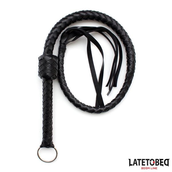 Látigo Trenzado Negro