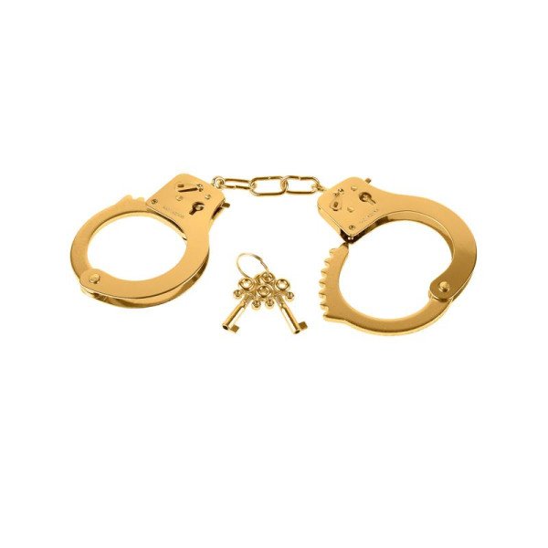 Polsini in metallo oro fantasia fetish oro