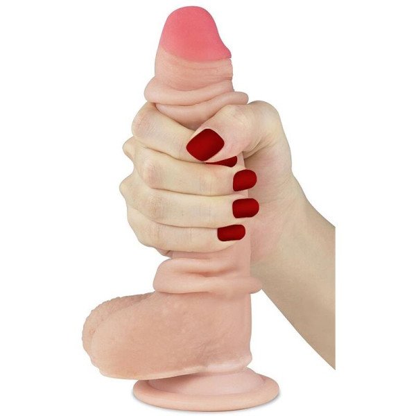 Dildo scorrevole 7 pollici carne