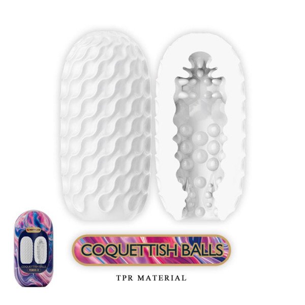 Masturbatore a uovo Coquettish Ball Venus-X