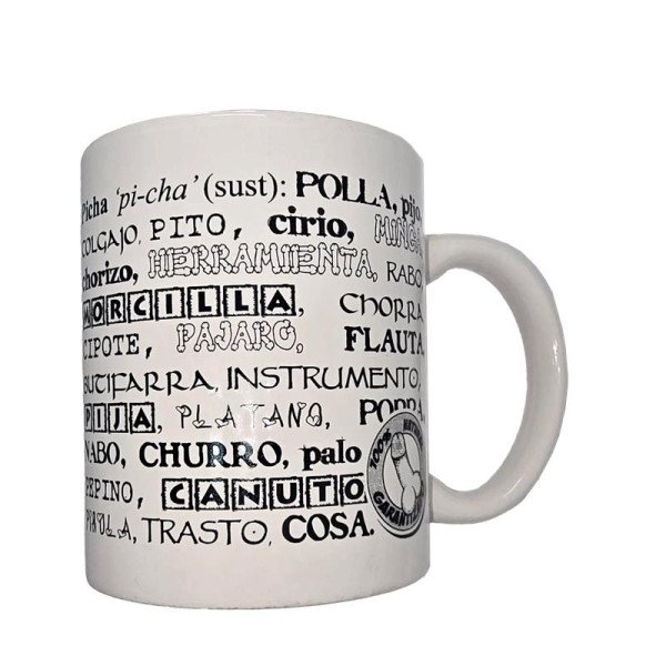 Taza Mug Sinonimos Penes 370ml
