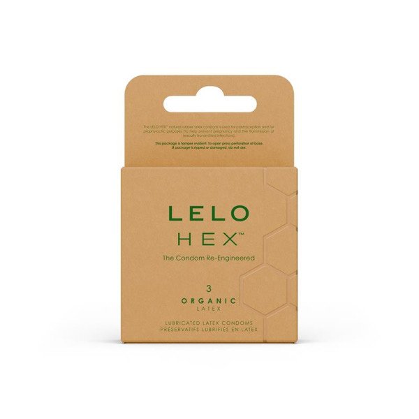 HEX Condoms Organic 3 unidades