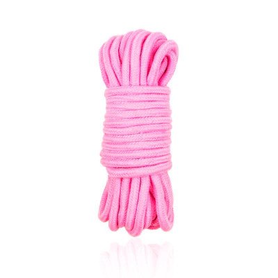 Cuerda de Bondage de Algodon 5 m Rosa